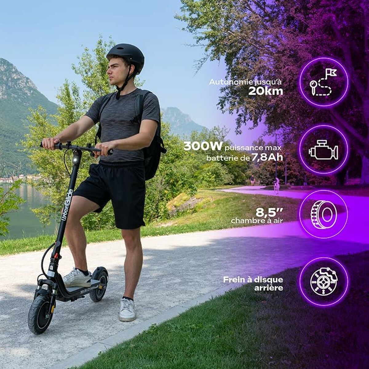 Trotinetă Electrică Urbanglide - Sport și în aer liber, Mobilitate urbană
