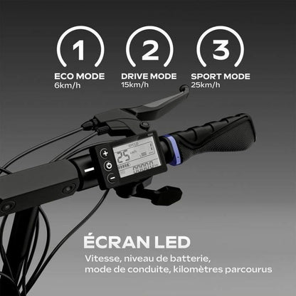 Trotinetă Electrică Urbanglide ECROSS ONE 800 W Negru 25 km/h - Sport și în aer liber, Mobilitate urbană