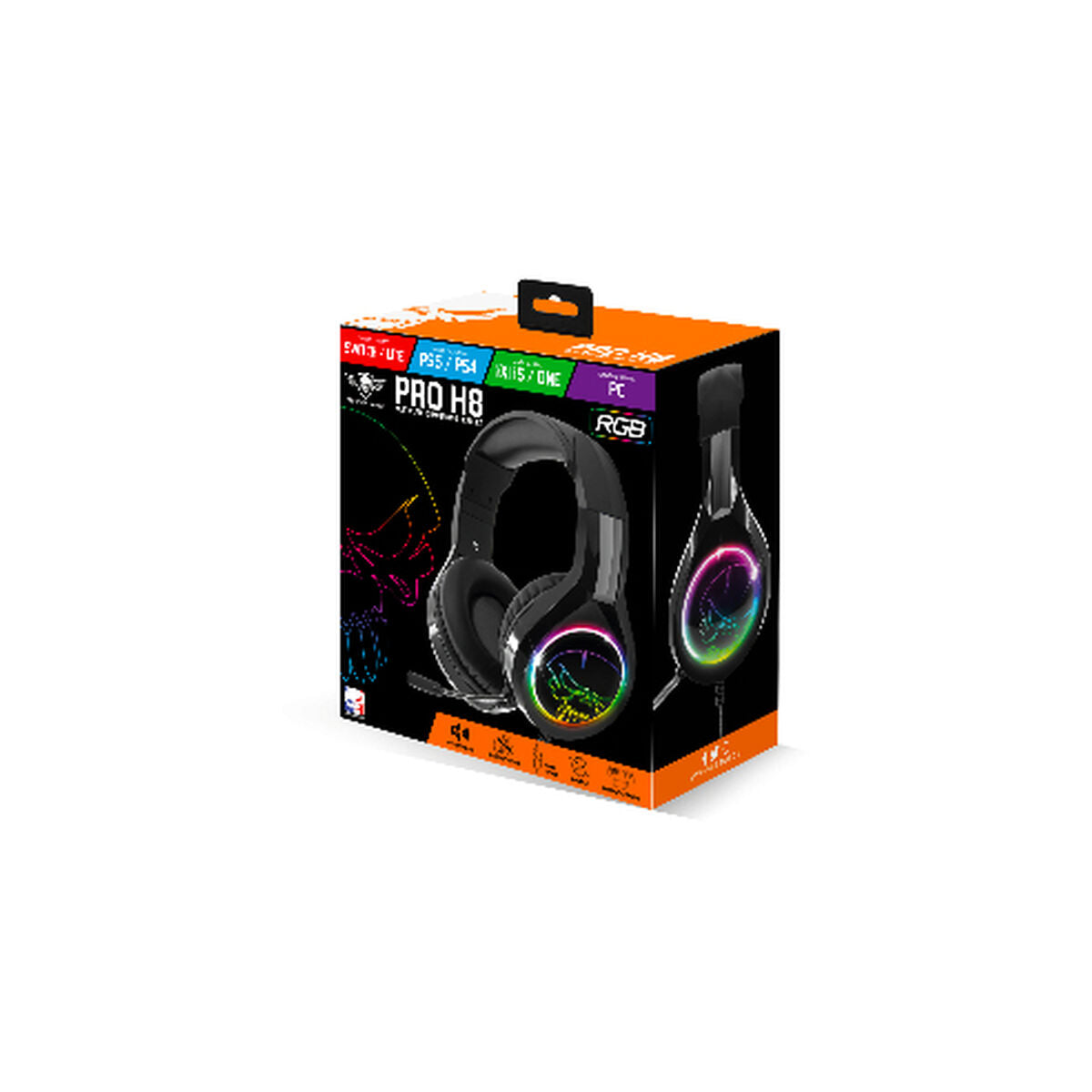 Căști cu Microfon Gaming Spirit of Gamer Pro-H8 - Electronică, Joc video