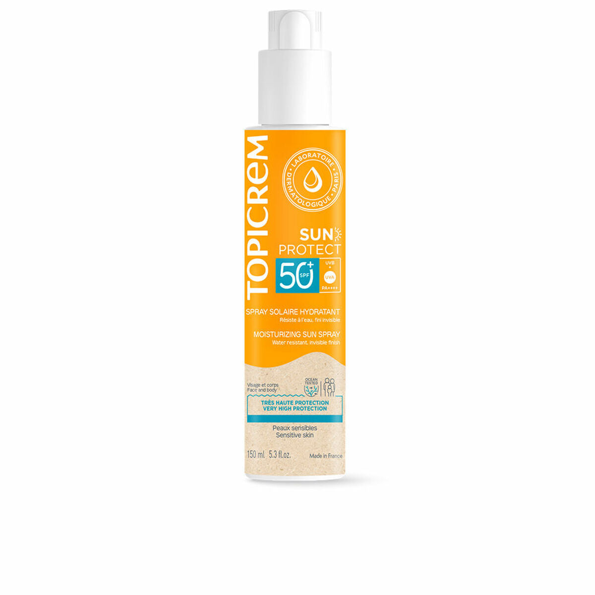 Spray Protector Solar Topicrem SUN PROTECT Spf 50+ 150 ml - Bebelus, Igienă și îngrijire