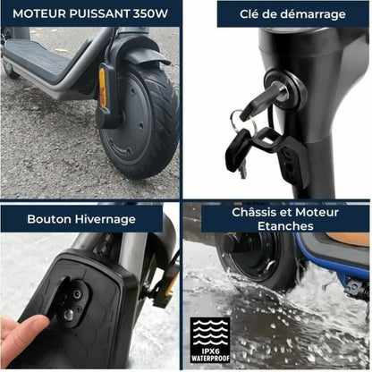 Trotinetă Electrică Yeep.me 85a Negru 350 W - Sport și în aer liber, Mobilitate urbană