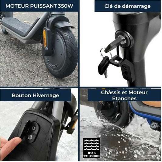 Trotinetă Electrică Yeep.me 85a Negru 350 W - Sport și în aer liber, Mobilitate urbană