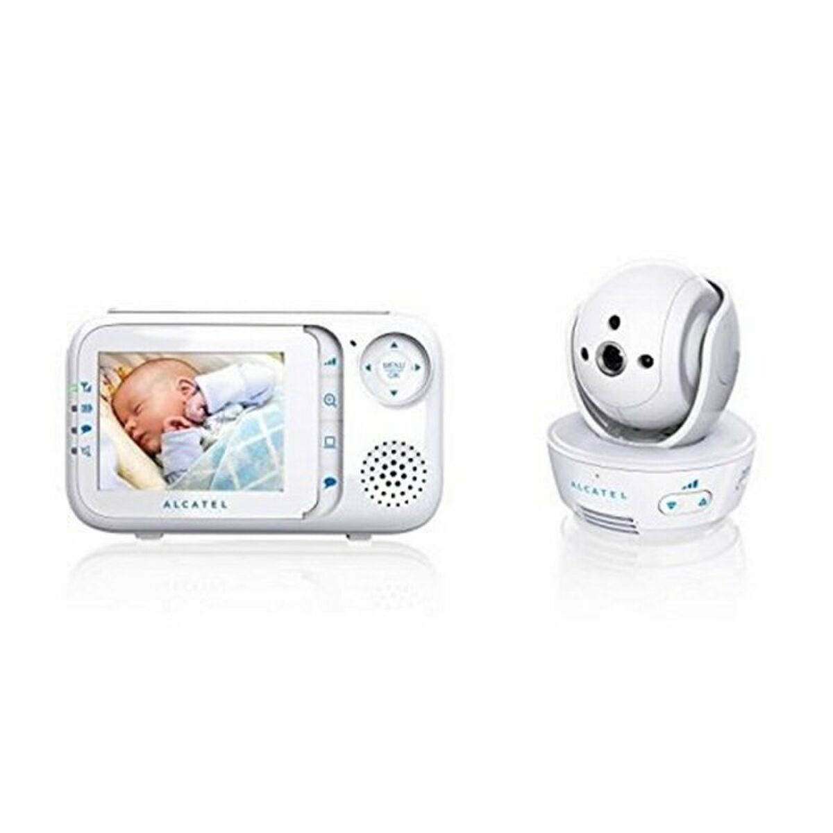 Aparat pentru Supravegherea Bebelușului Alcatel Baby Link 710 2,8" LCD PURESOUND Alb - Bebelus, Siguranță