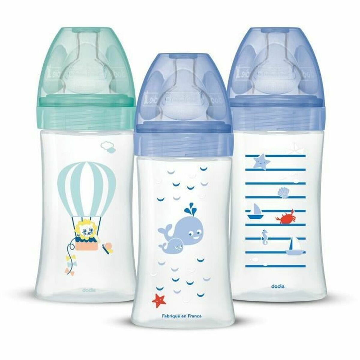 Set de sticle pentru bebeluși Dodie 3 uds (270 ml) - Bebelus, Alăptarea și hrănirea
