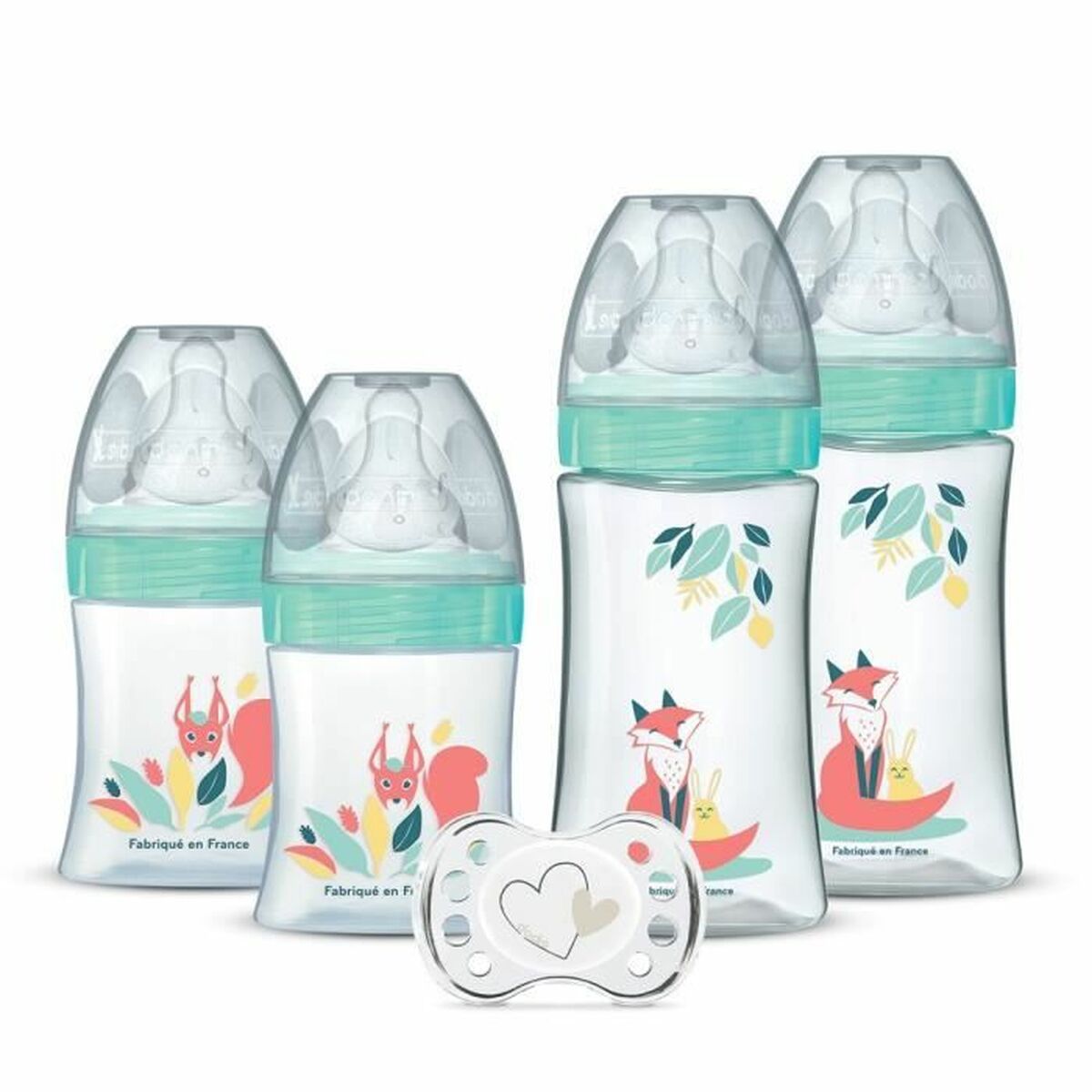 Set de sticle pentru bebeluși Dodie Pacifier - Bebelus, Alăptarea și hrănirea