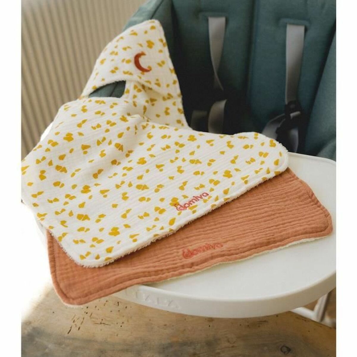 Bavețică Domiva Bumbac 2 Piese (2 Unități) - Bebelus, Alăptarea și hrănirea
