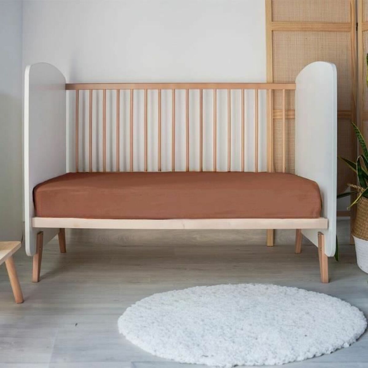 Cearsaf cu elastic pentru patut P'TIT DODO - Bebelus, Dormitor