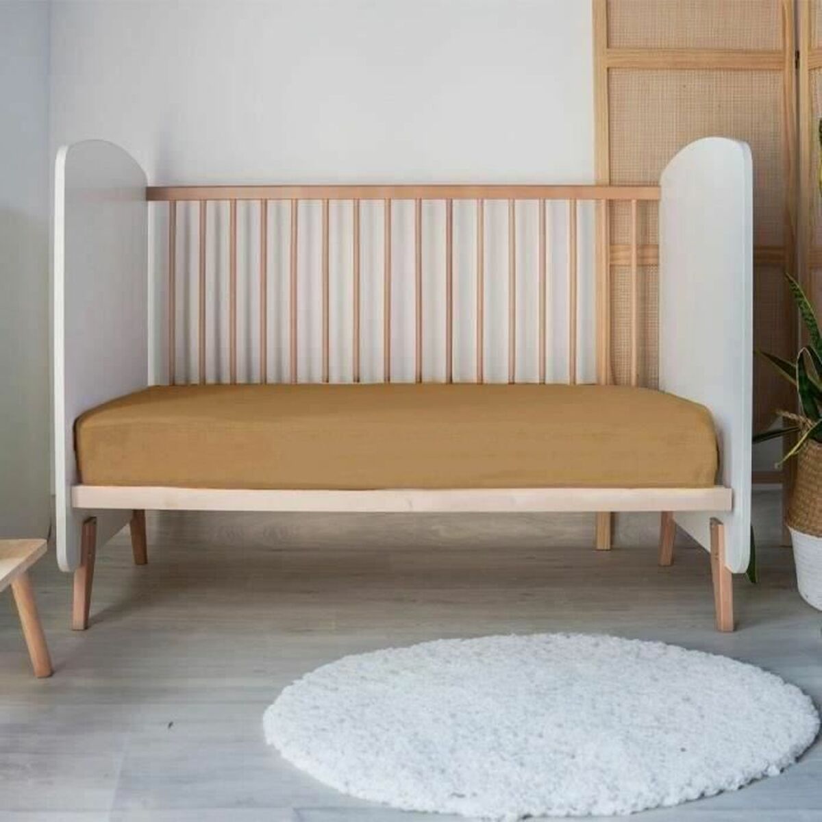 Cearsaf cu elastic pentru patut P'TIT DODO P'TIT DODO - Bebelus, Dormitor