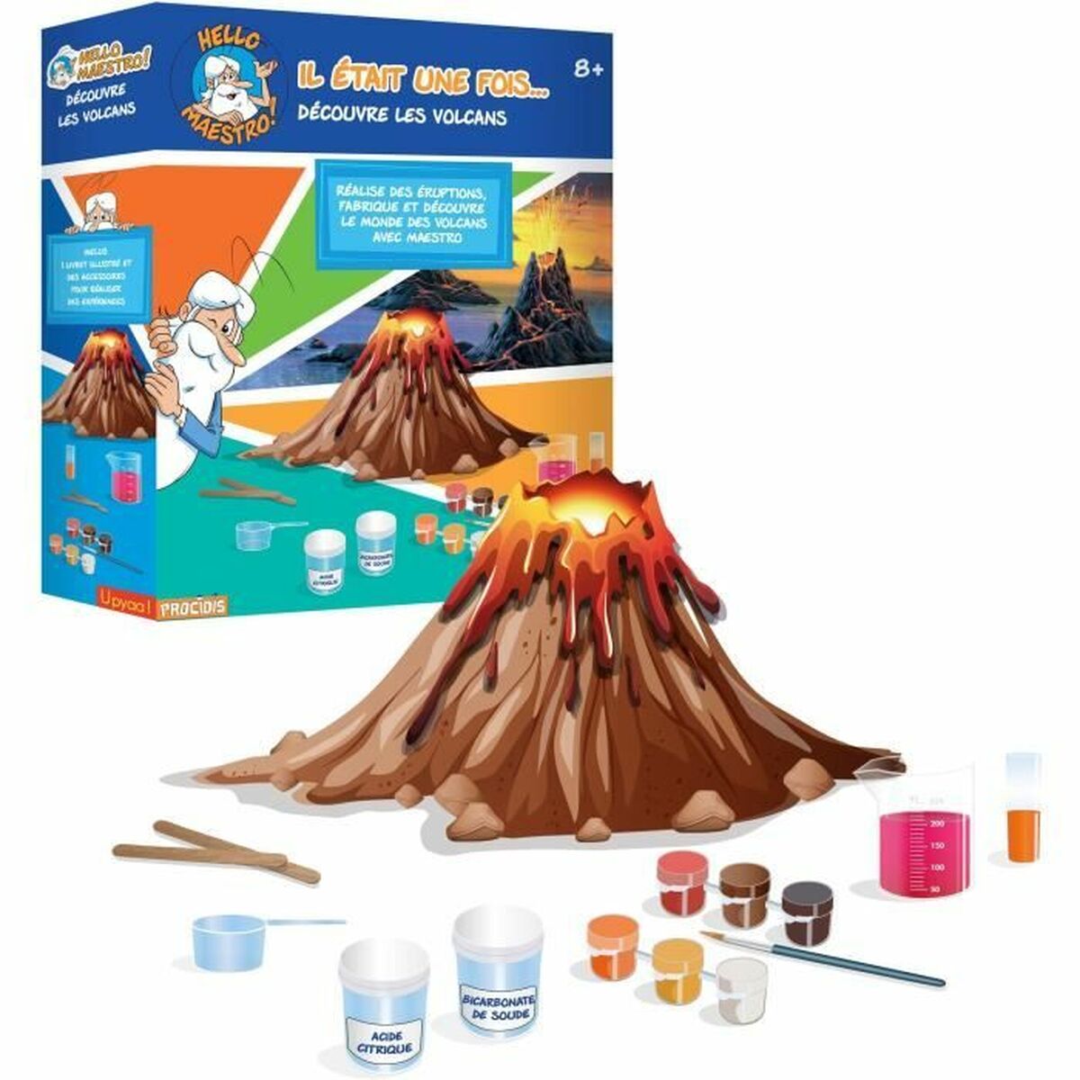 Joc de știință Silverlit Decouvre les Volcans - Jucarii si jocuri, Învățare și educație