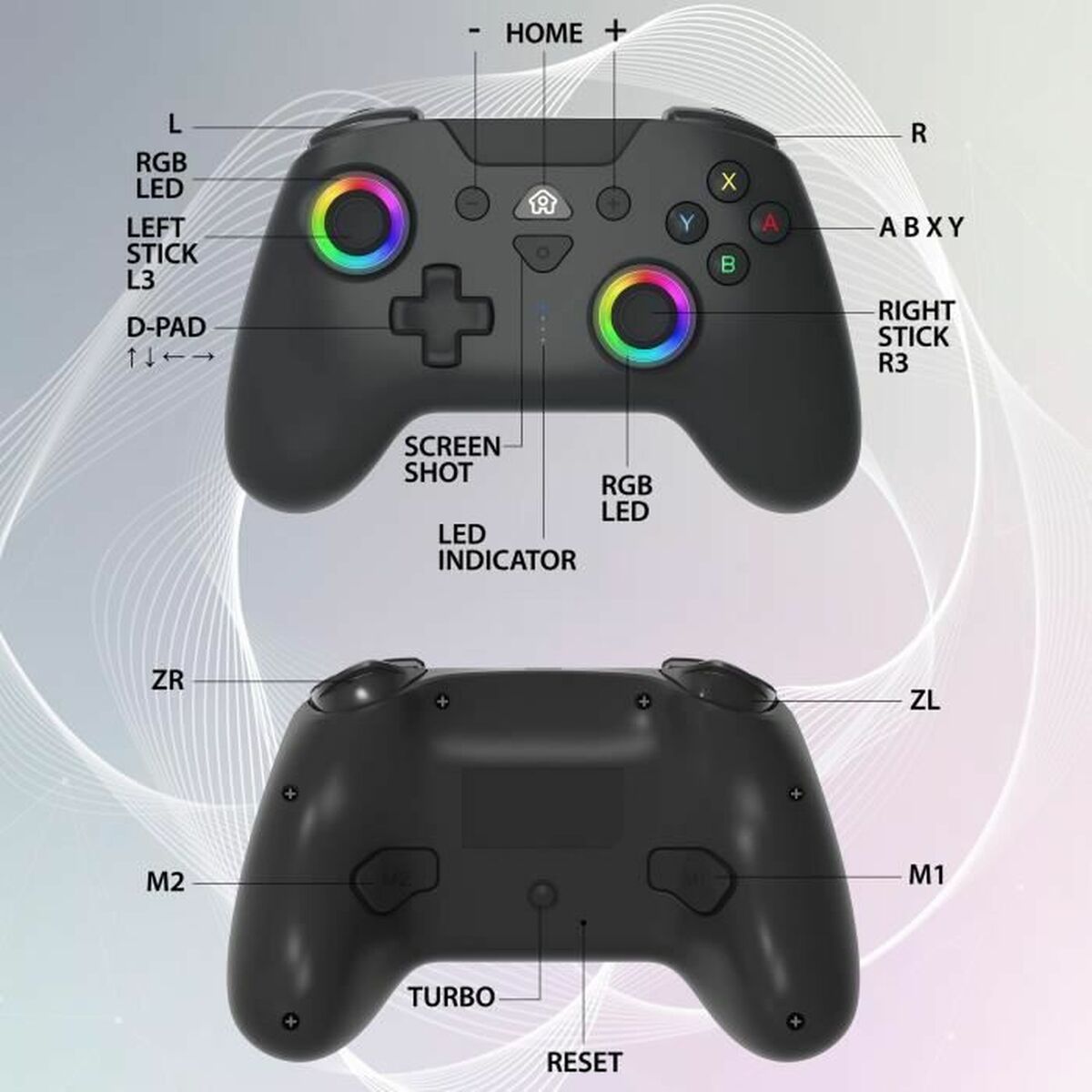 Telecomandă Xbox One Subsonic SUBSONIC Switch 2 - Electronică, Joc video