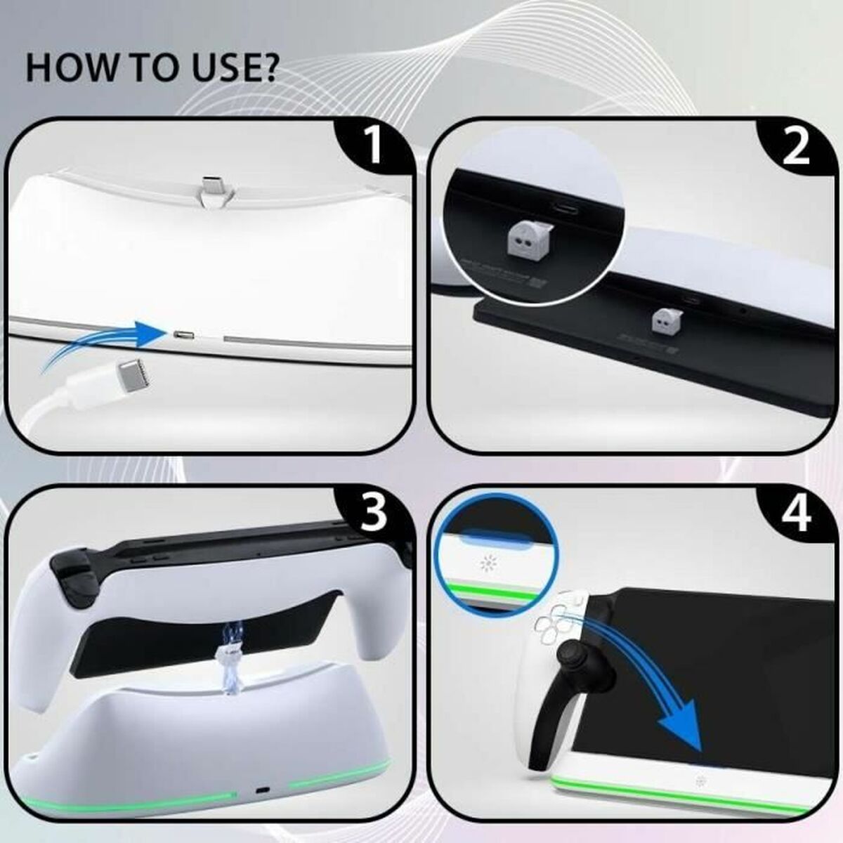 Bază de Încărcare Subsonic PS Portal - Electronică, Joc video