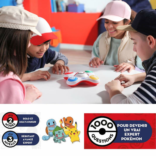 Joc deîntrebări și răspunsuri Pokémon Bandai Trainer Quiz Electronic Interactiv (Franceză) - Jucarii si jocuri, Jocuri și accesorii