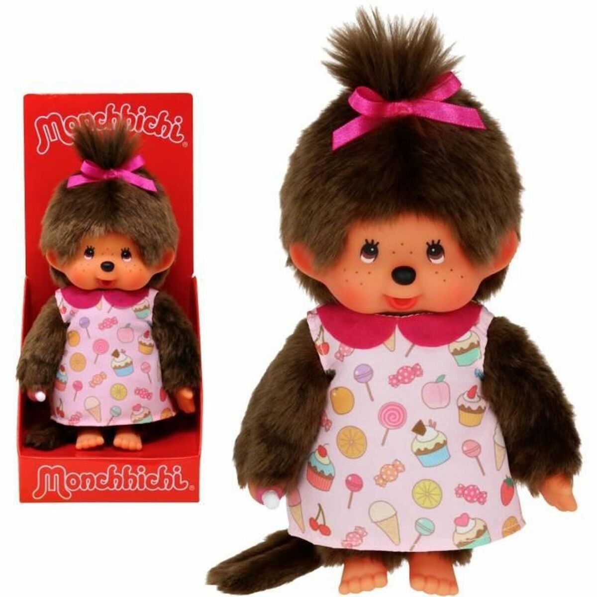 Jucărie de Pluș Bandai Monchhichi - Jucarii si jocuri, Jucării de pluș