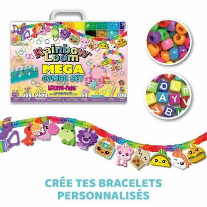 Kit de Creare Brățări și Coliere Bandai Rainbow Moon Mega Combo set Plastic - Jucarii si jocuri, Activități creative
