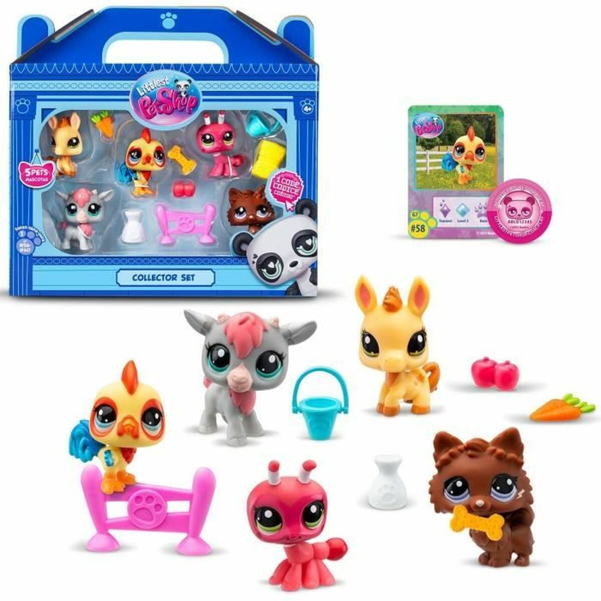 Figurine de animale Bandai Littlest Pet Shop Plastic - Jucarii si jocuri, Păpuși și figurine