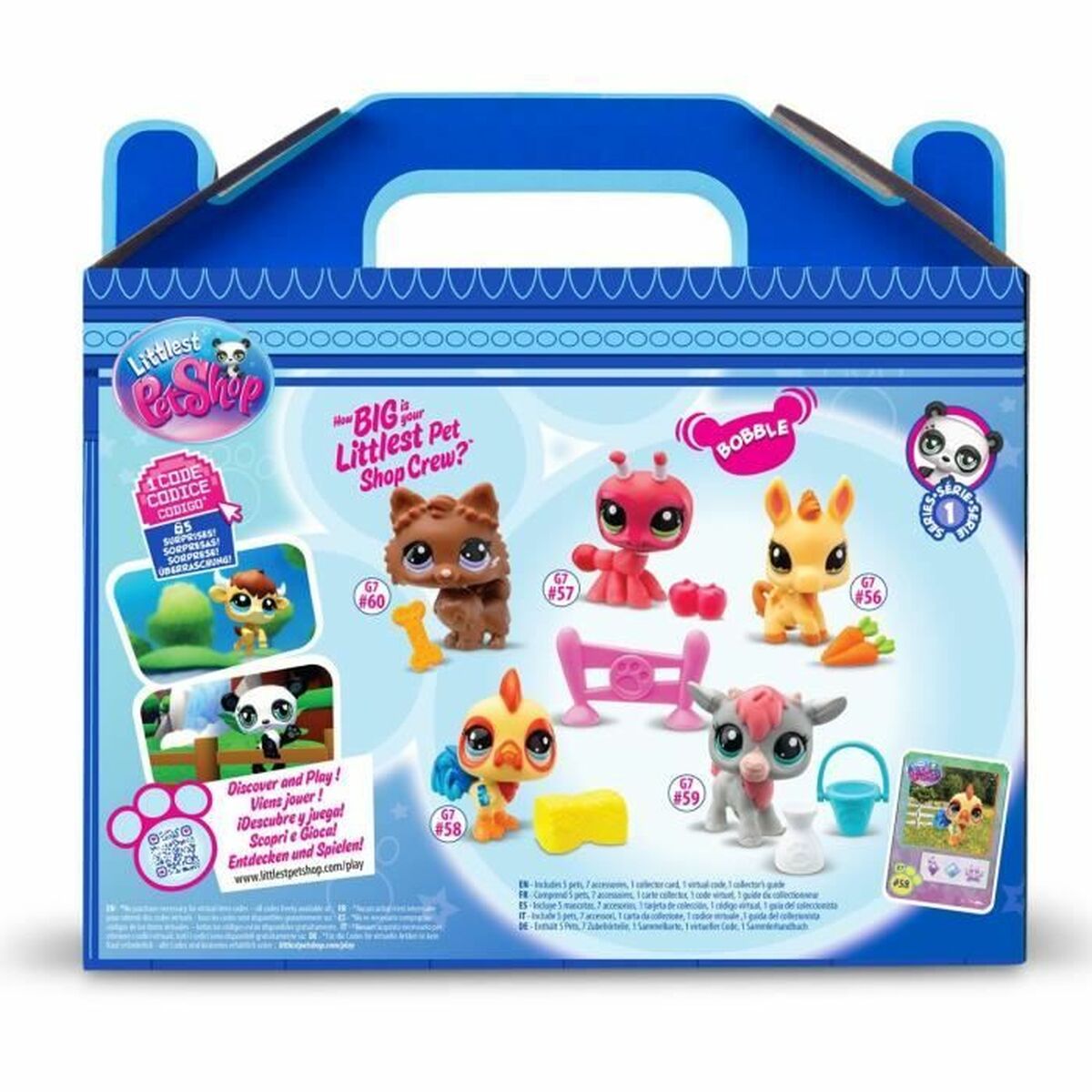 Figurine de animale Bandai Littlest Pet Shop Plastic - Jucarii si jocuri, Păpuși și figurine