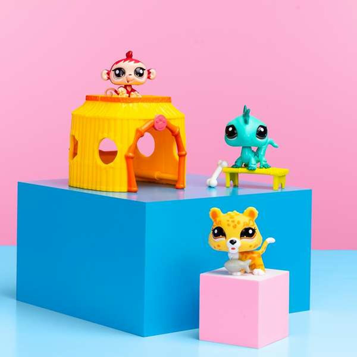 Playset Bandai Littlest Pet Shop 8 Piese - Jucarii si jocuri, Păpuși și figurine
