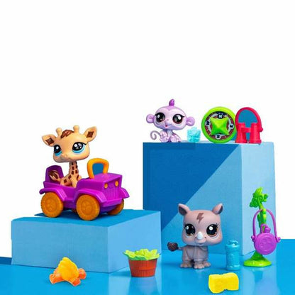 Playset Bandai Littlest Pet Shop SAFARI 8 Piese - Jucarii si jocuri, Păpuși și figurine