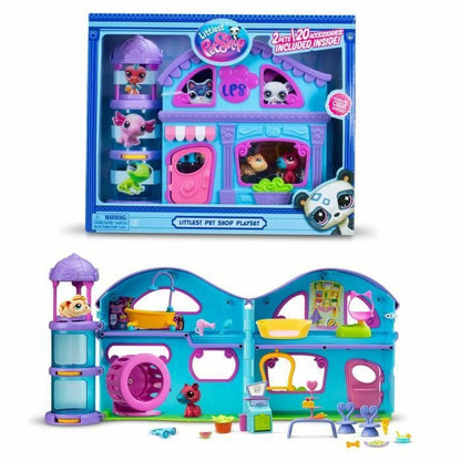 Playset Bandai The Big House Littlest Pet Shop 22 Piese - Jucarii si jocuri, Păpuși și figurine