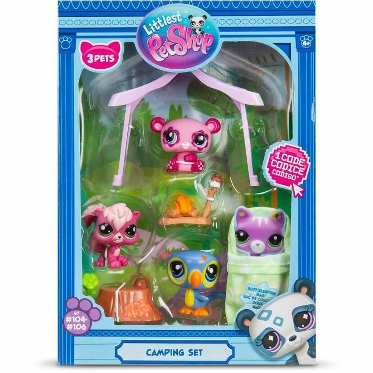 Playset Bandai Littlest Pet Shop Camping - Jucarii si jocuri, Păpuși și figurine