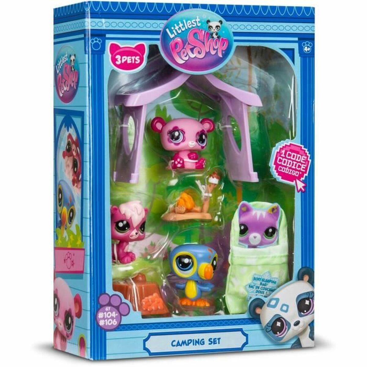 Playset Bandai Littlest Pet Shop Camping - Jucarii si jocuri, Păpuși și figurine