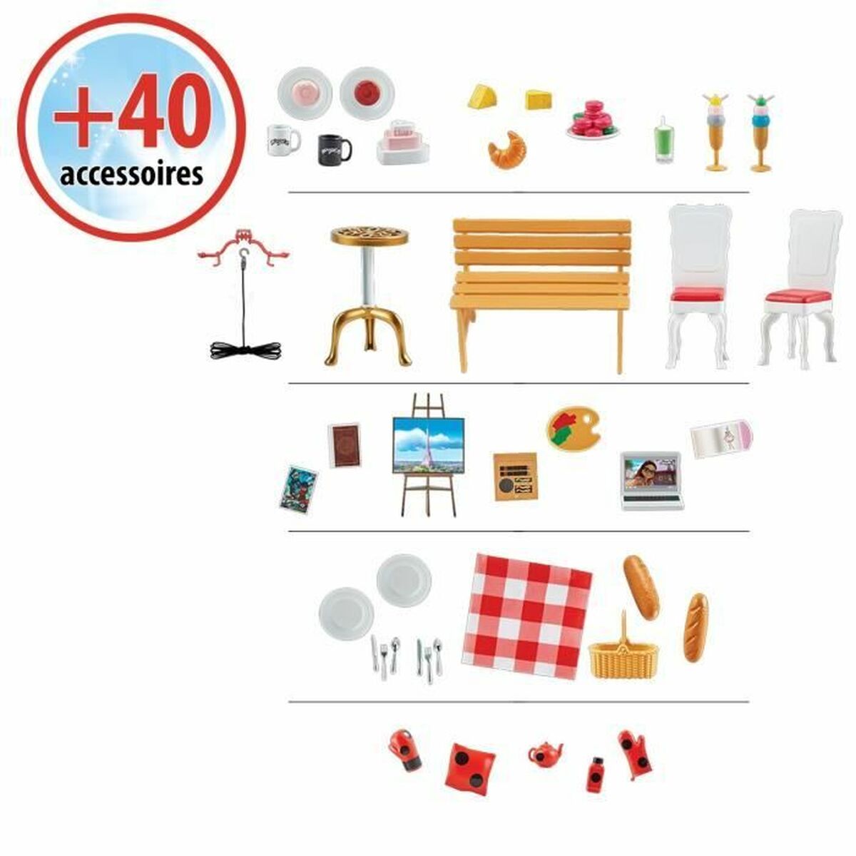 Păpușă bebeluș cu accesorii Bandai Miraculous - Jucarii si jocuri, Păpuși și accesorii