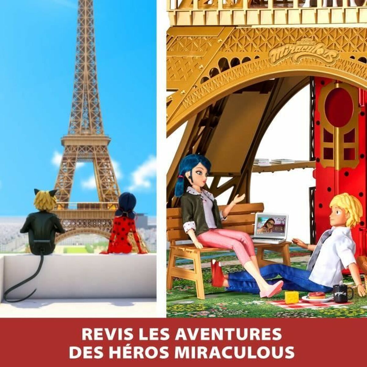 Păpușă bebeluș cu accesorii Bandai Miraculous - Jucarii si jocuri, Păpuși și accesorii