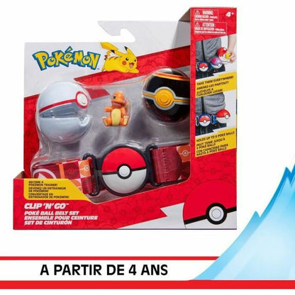 Set de figurine Pokémon Clip 'N' Go - Charmander 5 cm 5 Piese - Jucarii si jocuri, Păpuși și figurine