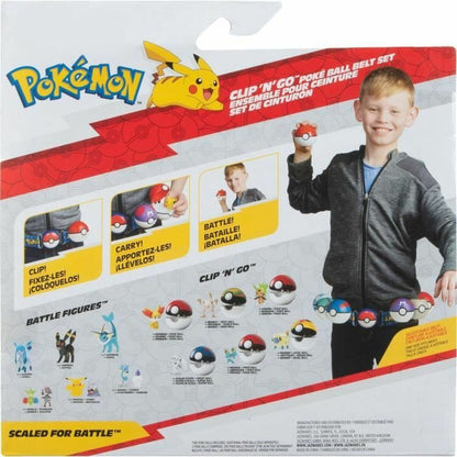 Set de figurine Pokémon Clip 'N' Go - Squirtle 5 cm 5 Piese - Jucarii si jocuri, Păpuși și figurine