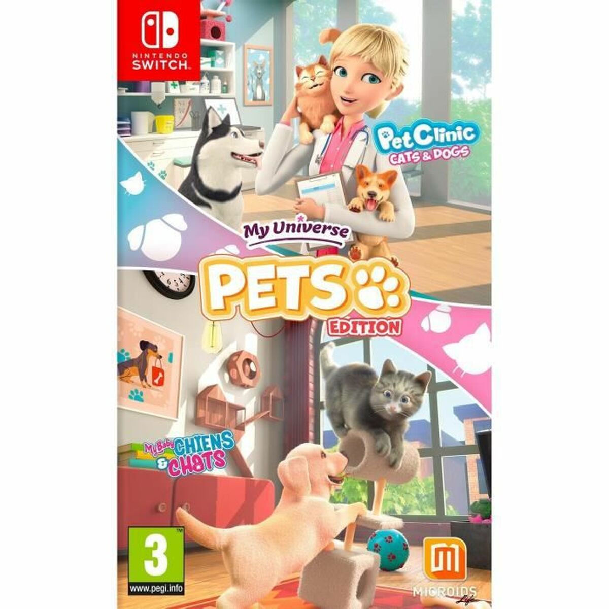 Joc video pentru Switch Microids My Universe Pets - Electronică, Joc video