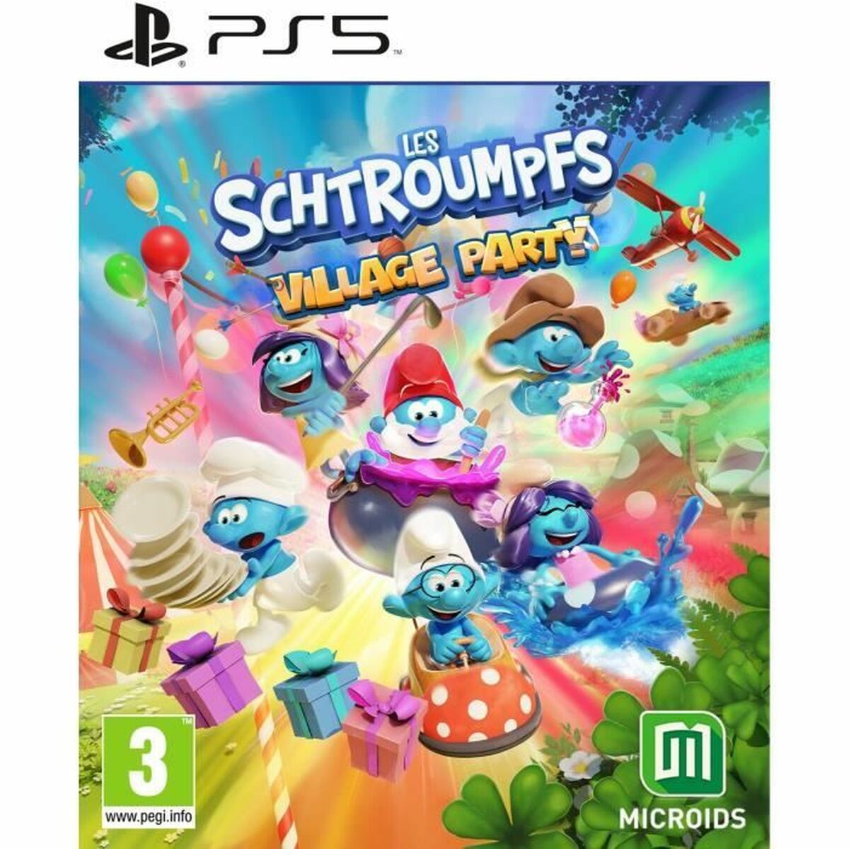 Joc video PlayStation 5 Microids Les Schtroumpfs Village Party - Electronică, Joc video