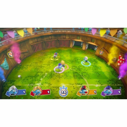 Joc video pentru Switch Microids Les Schtroumpfs : Village Party - Electronică, Joc video