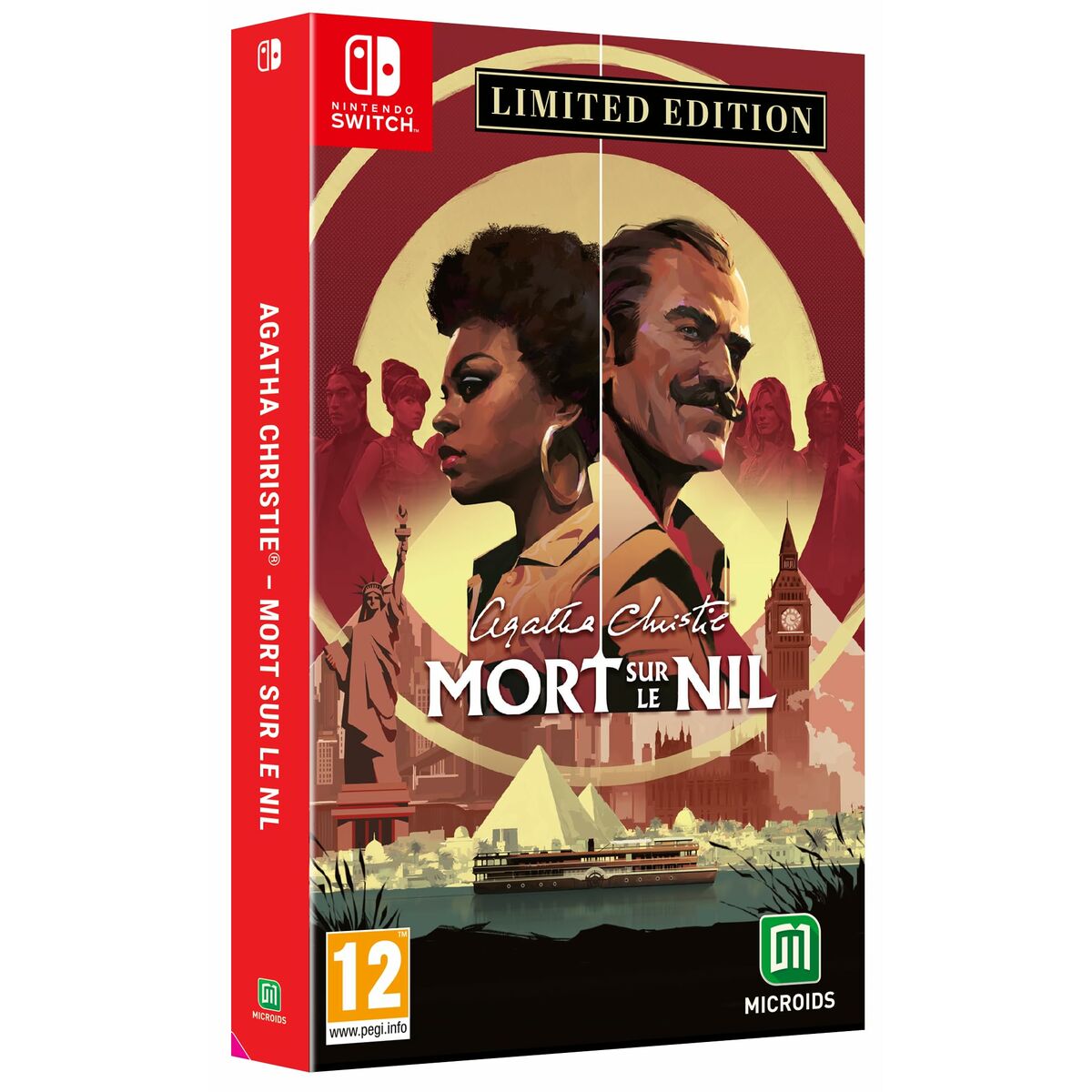 Joc video pentru Switch Microids Agatha Christie Mort sur le Nil - Electronică, Joc video