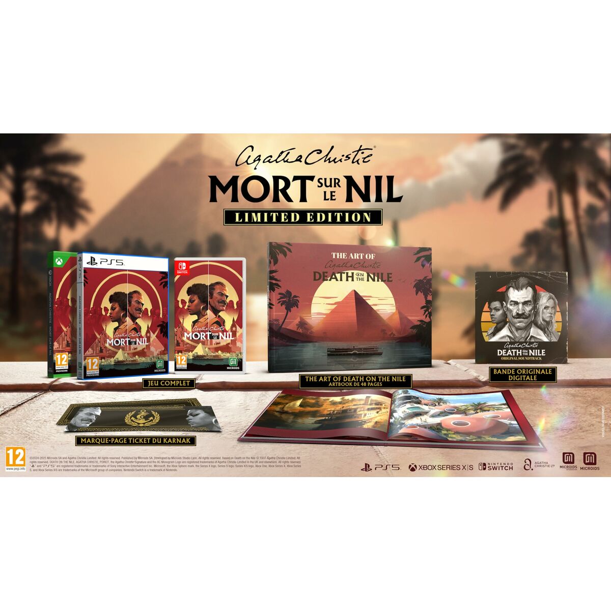 Joc video pentru Switch Microids Agatha Christie Mort sur le Nil - Electronică, Joc video