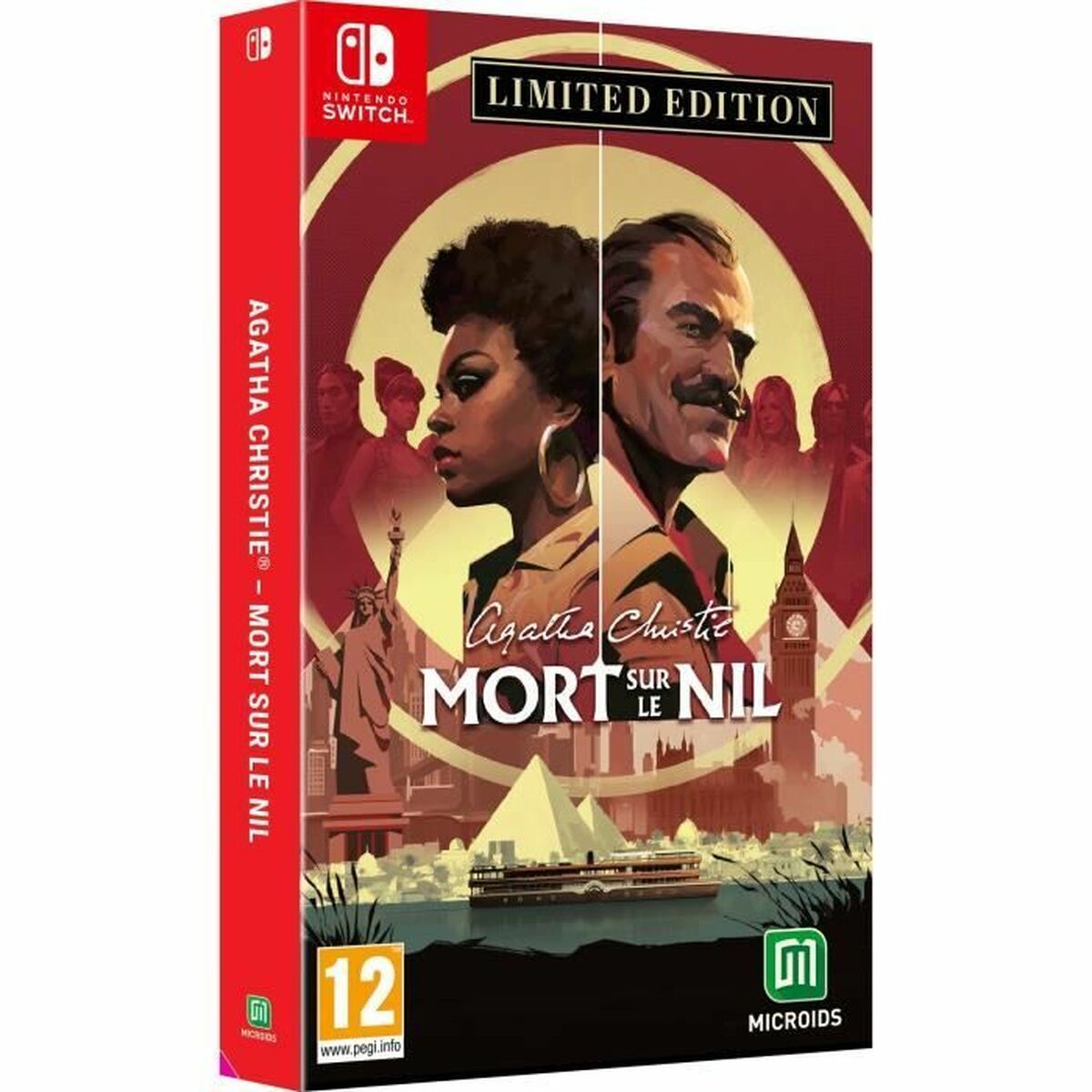 Joc video pentru Switch Microids Agatha Christie Mort sur le Nil - Electronică, Joc video