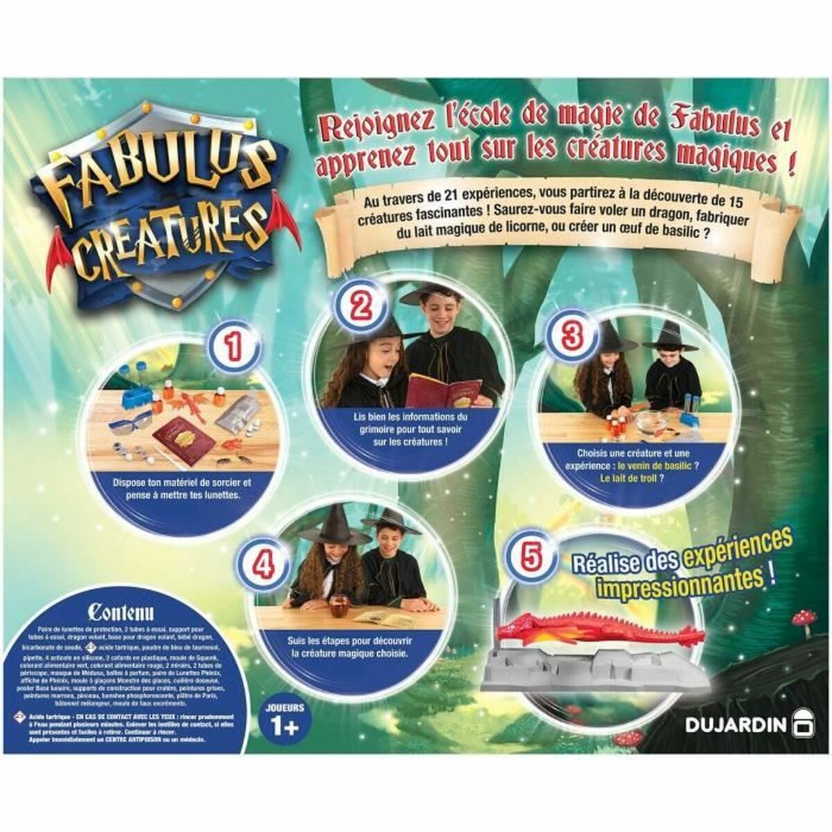 Joc de Masă Dujardin Fabulus Creatures - Jucarii si jocuri, Jocuri și accesorii