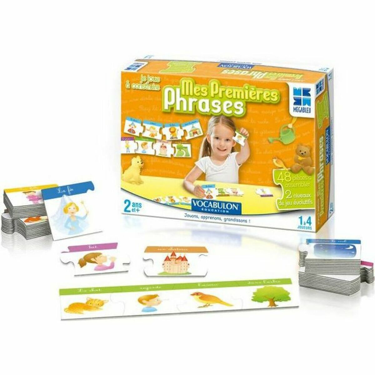 Joc Educativ Megableu My first sentences - Jucarii si jocuri, Jocuri și accesorii
