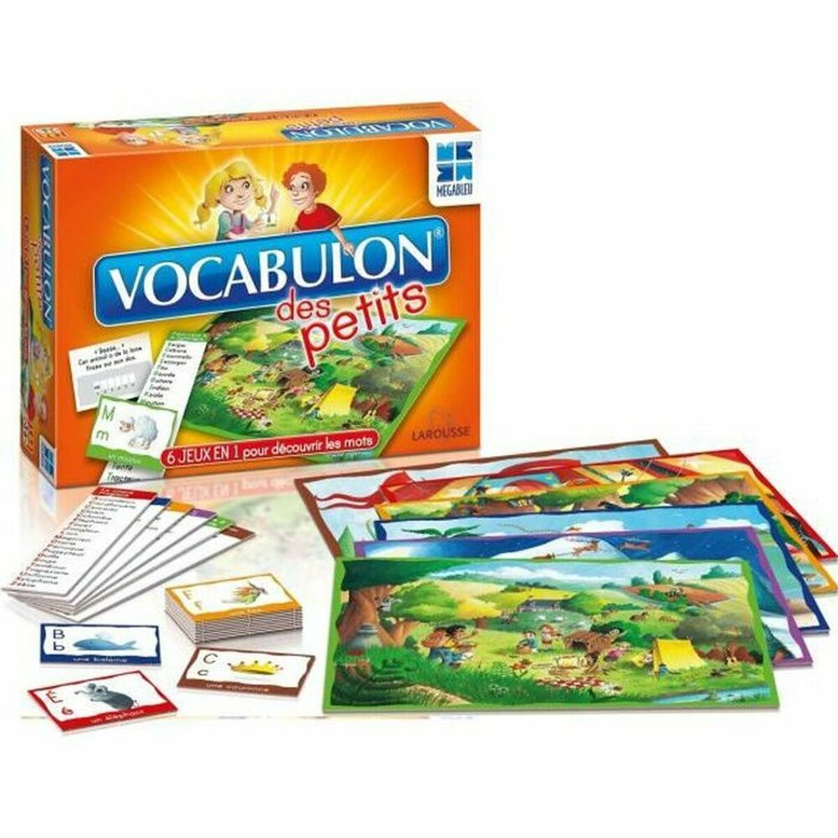 Joc de Masă Megableu Vocabulon des Petits learning game (FR) - Jucarii si jocuri, Jocuri și accesorii
