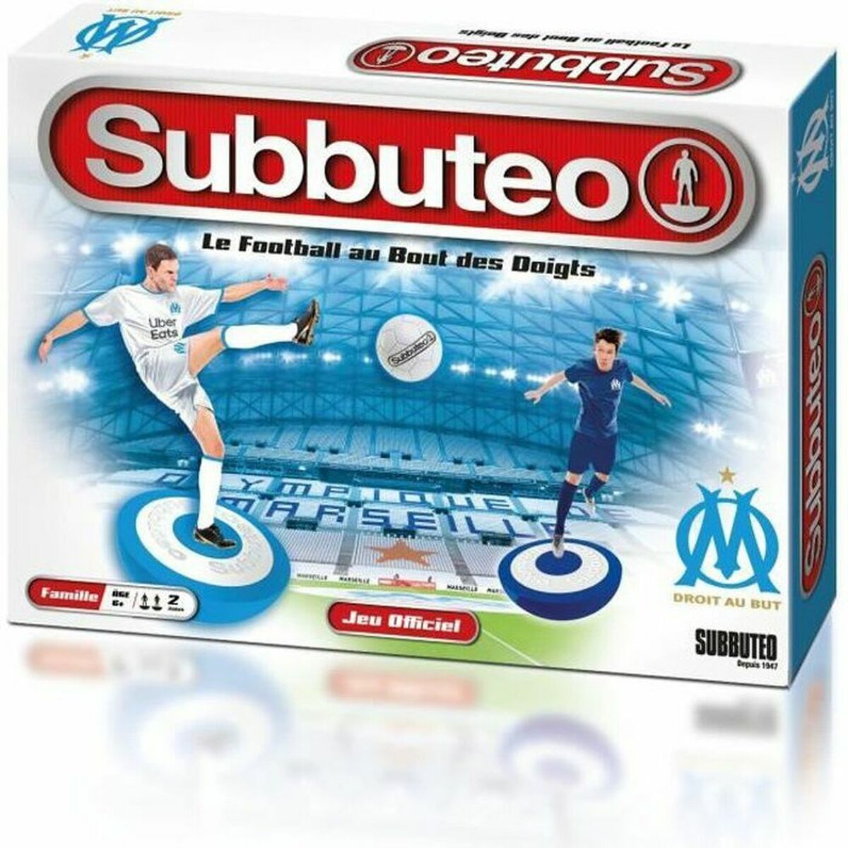 Joc de Masă Megableu Subbuteo Olympique de Marseille (FR) - Jucarii si jocuri, Jocuri și accesorii