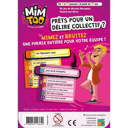 Joc deîntrebări și răspunsuri Asmodee MimToo (FR) (Franceză) - Jucarii si jocuri, Jocuri și accesorii