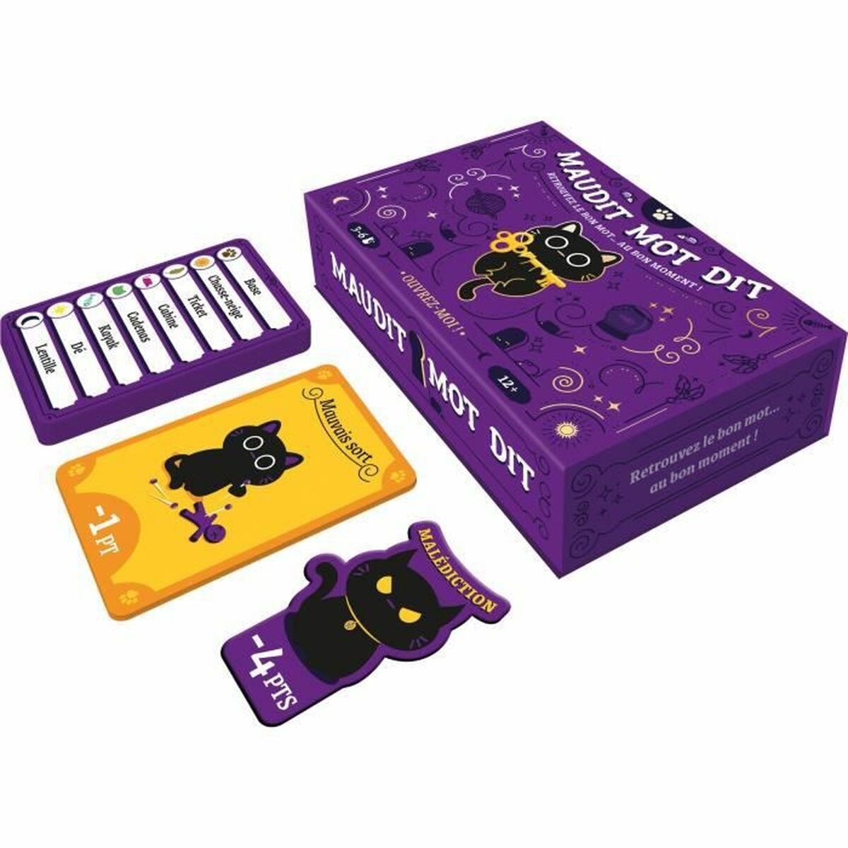 Jocuri de cărți Asmodee Maudit Mot Dit (FR) - Jucarii si jocuri, Jocuri și accesorii