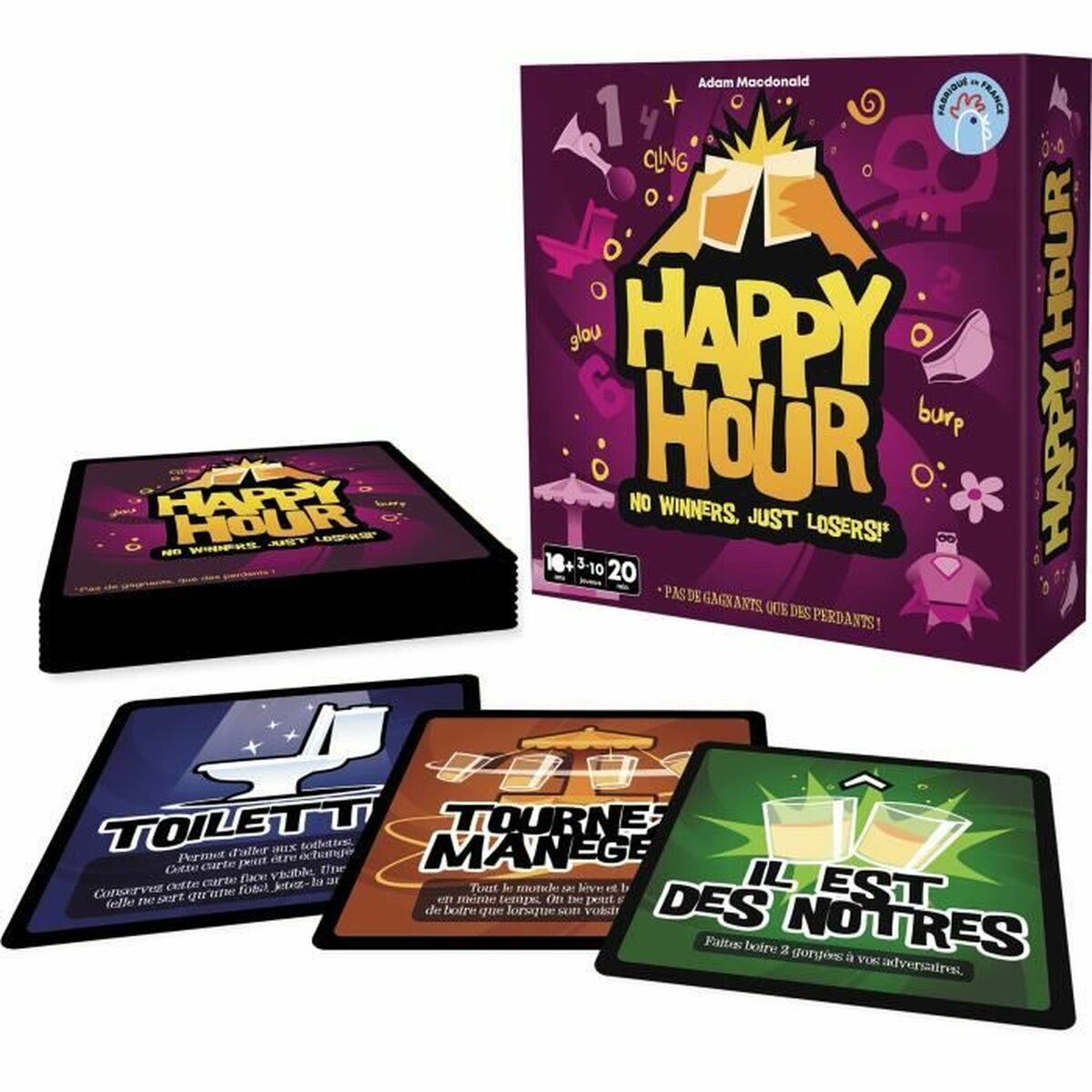 Joc de Masă Asmodee Happy Hour (FR) - Jucarii si jocuri, Jocuri și accesorii