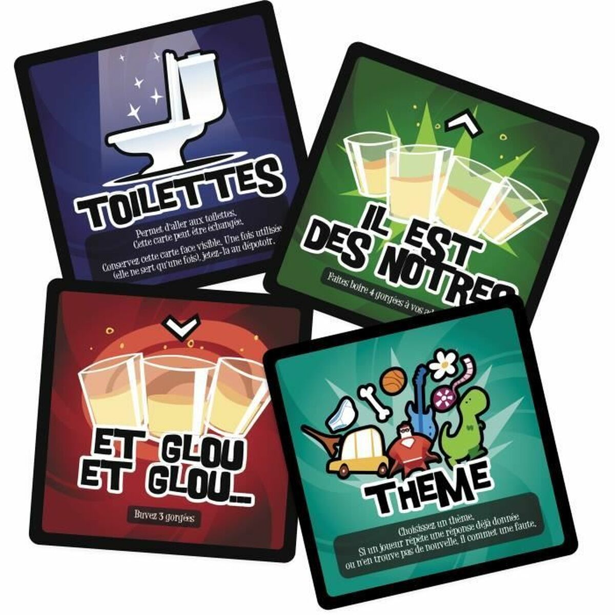 Joc de Masă Asmodee Happy Hour (FR) - Jucarii si jocuri, Jocuri și accesorii