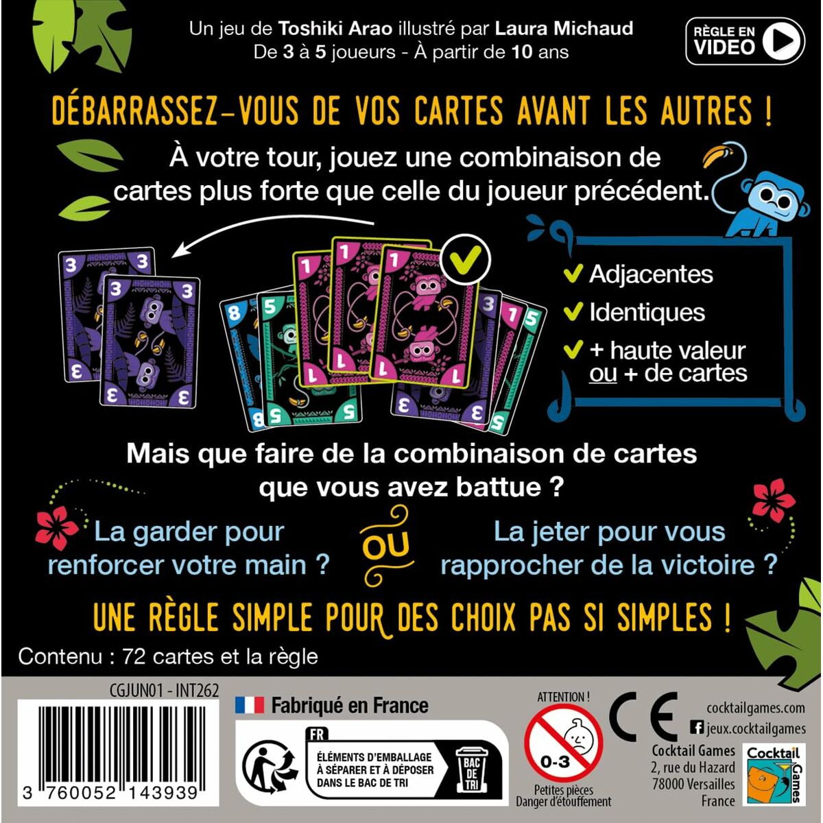 Jocuri de cărți Asmodee Jungo - Jucarii si jocuri, Jocuri și accesorii