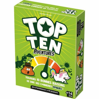 Joc de Masă Asmodee Top Ten Adventures - Jucarii si jocuri, Jocuri și accesorii
