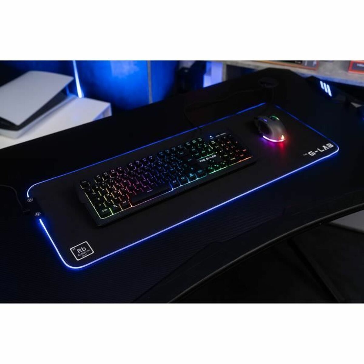 Covoraș de șoarece The G-Lab Negru - Tehnică de calcul, Accesorii