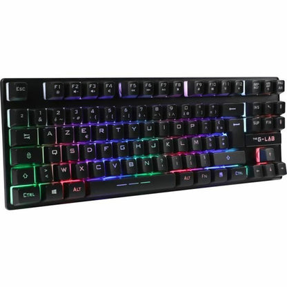 Tastatură Gaming The G-Lab KEYZ CAESIUM TKL WIRELESS Negru AZERTY - Tehnică de calcul, Accesorii