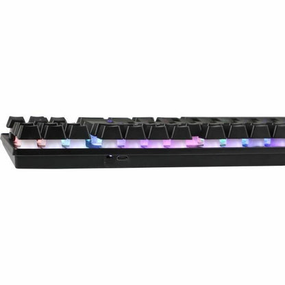 Tastatură Gaming The G-Lab KEYZ CAESIUM TKL WIRELESS Negru AZERTY - Tehnică de calcul, Accesorii