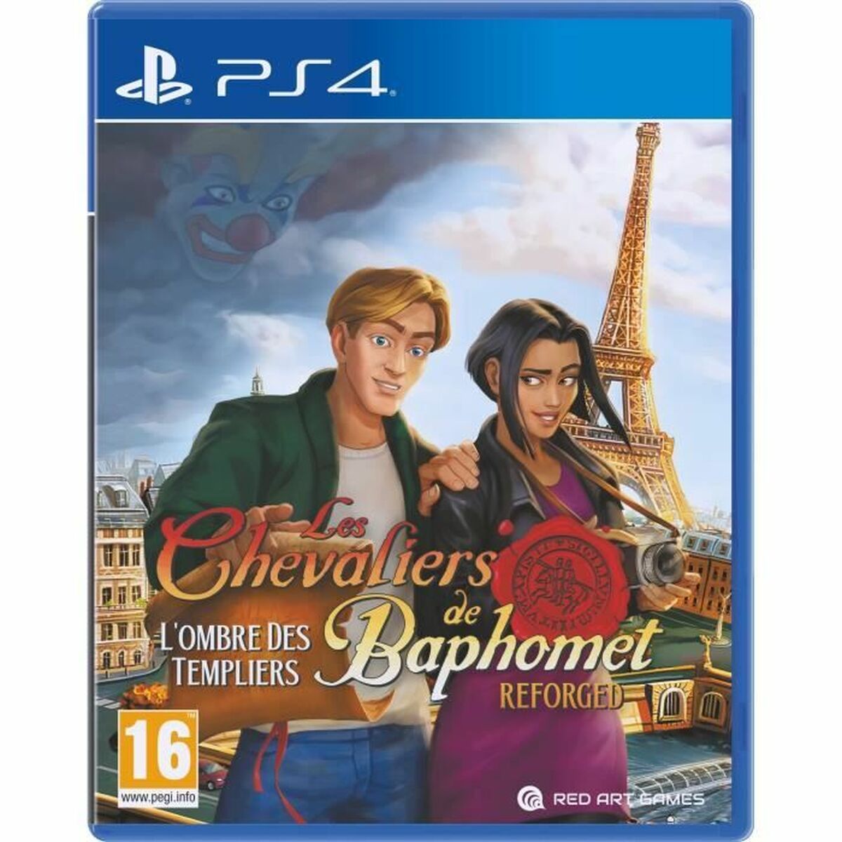 Joc video PlayStation 4 Just For Games LES CHEVALIERS DE BAPHOMET - Electronică, Joc video