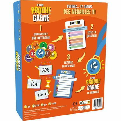 Joc de Masă Asmodee The Closest Wins: The Ultimate Quiz Game - Jucarii si jocuri, Jocuri și accesorii
